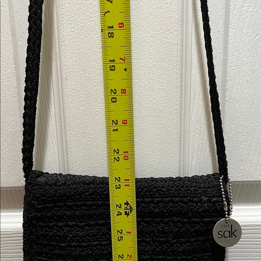 The Sak Black Textured Crossbody Bag - Picture 4 of 11